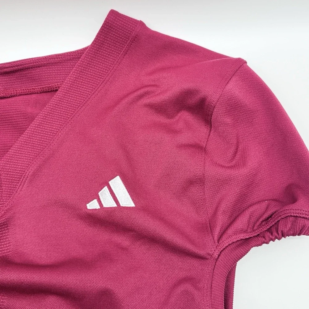 Adidas Mens 2XL Primeknit Maroon Football Jersey , Tech-fit